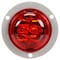 Truck-Lite 30 Series, High Profile, Led, Red Round, 8 Diode, Marker Clearance Light, Pc, Gray Polycarbonate 30279R - alternate 1